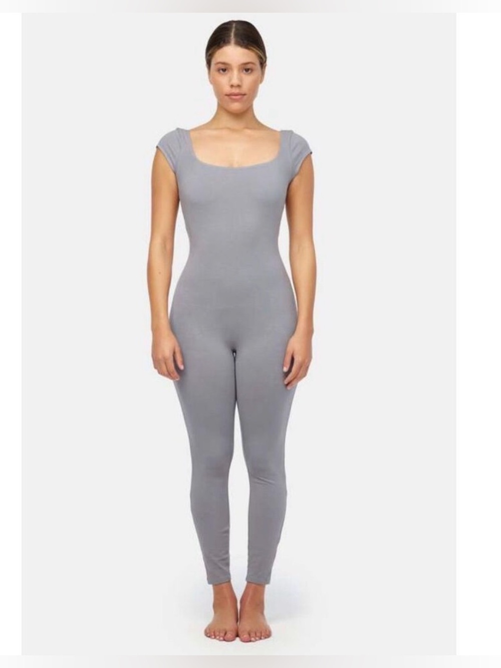 Active unitard with cap sleeves Jumpsuit